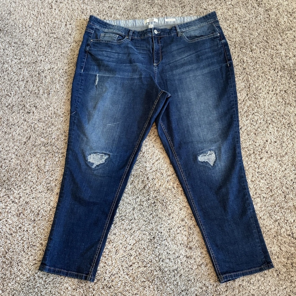 Vintage America Bestie Jean Distressed Womens 22/36